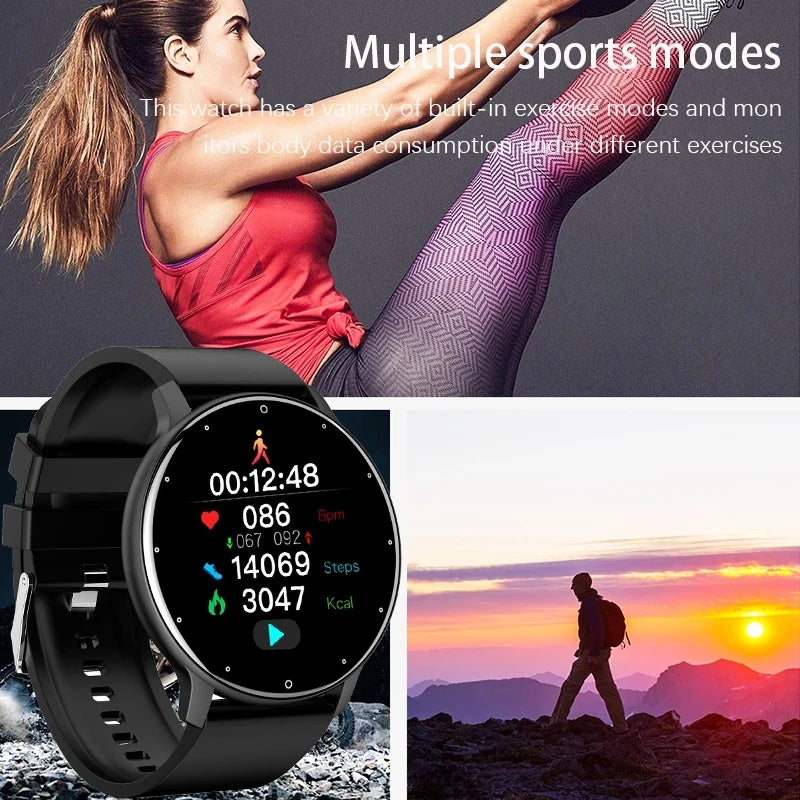 Relógio Smart Band LIGE para Homens, Previsão do Tempo em Tempo Real, Rastreador de Atividades, Relógio Esportivo para Mulheres, Smartwatch para Xiaomi.